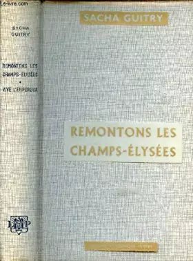 Couverture du produit · Remontons les champs-elysees