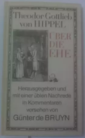 Couverture du produit · Über die Ehe.
