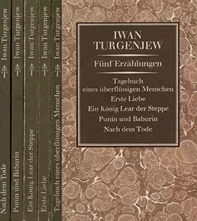 Couverture du produit · Fünf Erzählungen