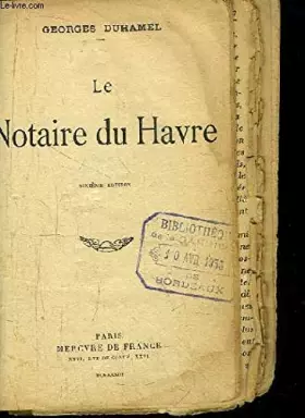 Couverture du produit · Le notaire du havre