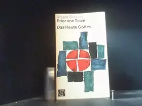 Couverture du produit · Das Heute Gottes.