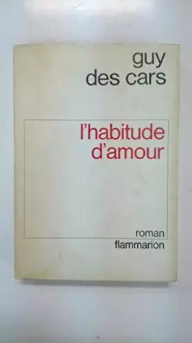 Couverture du produit · l habitude d amour