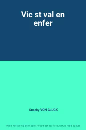 Couverture du produit · Vic st val en enfer