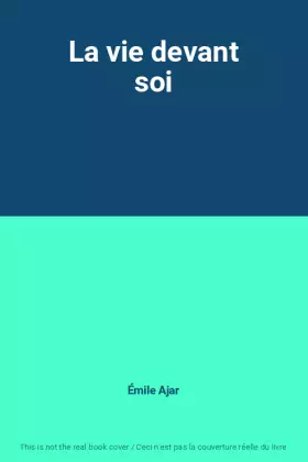 Couverture du produit · La vie devant soi