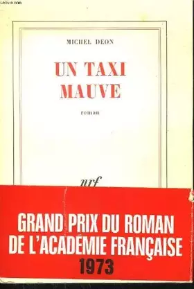 Couverture du produit · Un taxi mauve