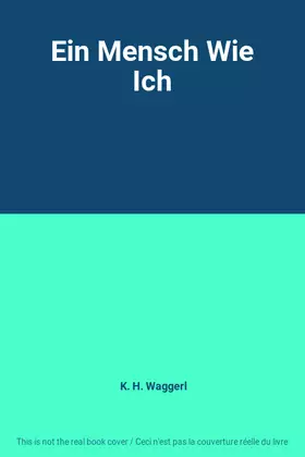 Couverture du produit · Ein Mensch Wie Ich
