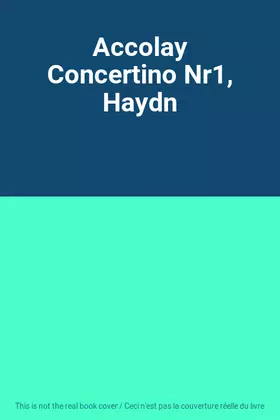 Couverture du produit · Accolay Concertino Nr1, Haydn