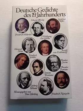 Couverture du produit · Deutsche Gedichte des 19. Jahrhunderts