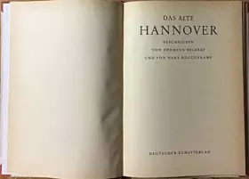 Couverture du produit · Das Alte Hannover.