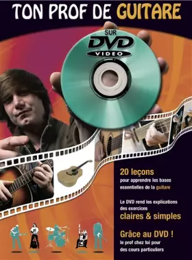 Couverture du produit · Méthode Ton prof de guitare acoustique: Avec DVD