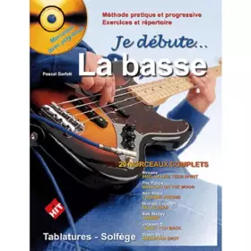Couverture du produit · Sarfati : Je Debute la Basse (+ 1 CD)