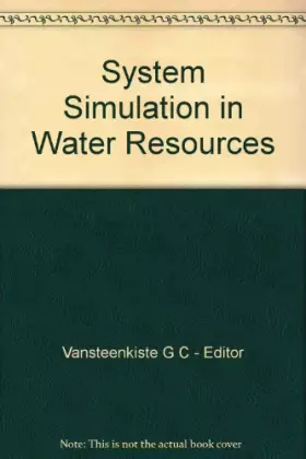 Couverture du produit · System Simulation in Water Resources