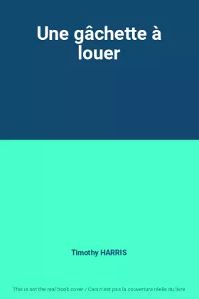 Couverture du produit · Une gâchette à louer