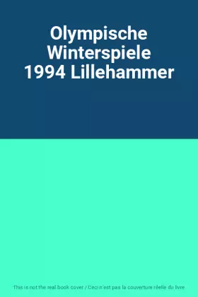 Couverture du produit · Olympische Winterspiele 1994 Lillehammer