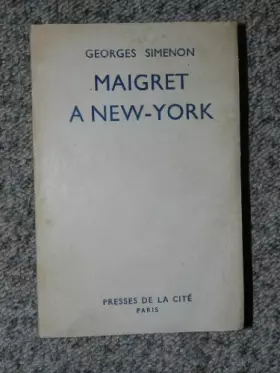 Couverture du produit · Maigret À New York.