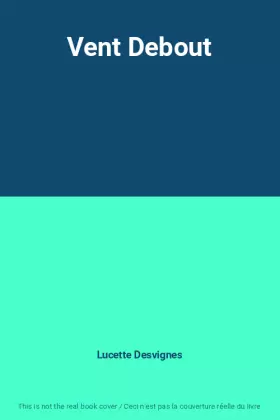 Couverture du produit · Vent Debout