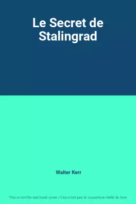 Couverture du produit · Le Secret de Stalingrad