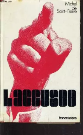 Couverture du produit · L'accusée