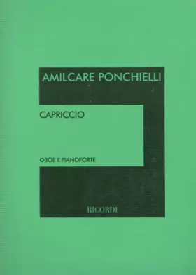 Couverture du produit · PONCHIELLI A. - Capricho para Oboe y Piano (Bonelli)