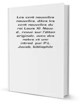 Couverture du produit · Les cent nouvelles nouvelles
