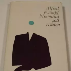 Couverture du produit · Niemand soll richten