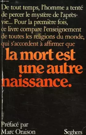 Couverture du produit · La mort est une autre naissance