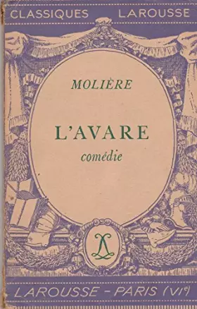 Couverture du produit · L'avare / Classiques Larousse