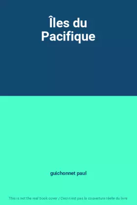 Couverture du produit · Îles du Pacifique