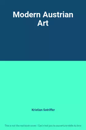 Couverture du produit · Modern Austrian Art