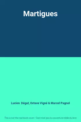 Couverture du produit · Martigues