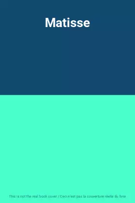 Couverture du produit · Matisse
