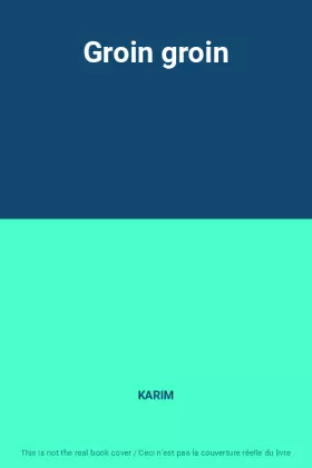 Couverture du produit · Groin groin