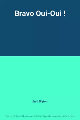 Couverture du produit · Bravo Oui-Oui !