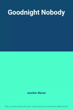Couverture du produit · Goodnight Nobody