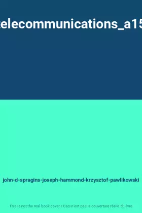 Couverture du produit · telecommunications_a15