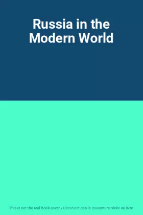 Couverture du produit · Russia in the Modern World