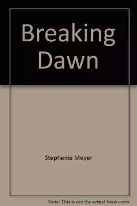 Couverture du produit · Breaking Dawn