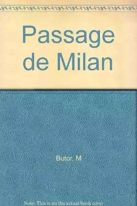 Couverture du produit · Passage De Milan