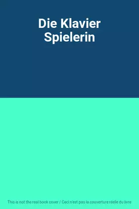 Couverture du produit · Die Klavier Spielerin