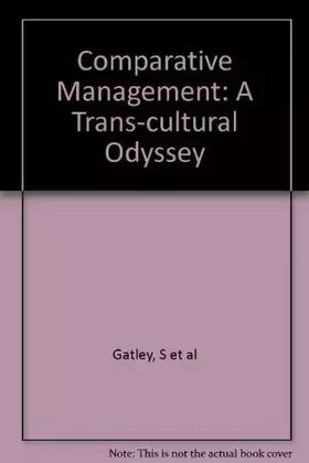 Couverture du produit · Comparative Management: A Trans-cultural Odyssey