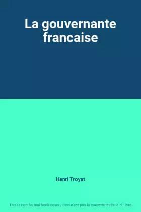Couverture du produit · La gouvernante francaise