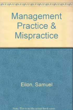 Couverture du produit · Management Practice & Mispractice