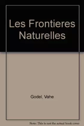 Couverture du produit · Les Frontieres Naturelles