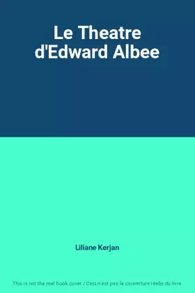 Couverture du produit · Le Theatre d'Edward Albee