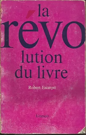 Couverture du produit · LA REVOLUTION DU LIVRE