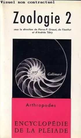 Couverture du produit · Zoologie tome II. Les Arthropodes