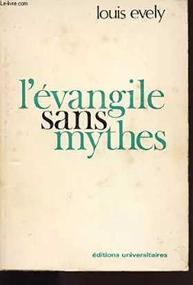 Couverture du produit · L'évangile sans mythes.