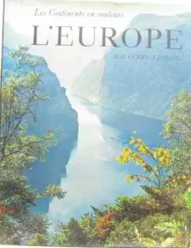 Couverture du produit · Les continents en couleurs. L'Europe.
