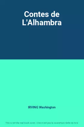 Couverture du produit · Contes de L'Alhambra