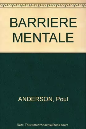 Couverture du produit · BARRIERE MENTALE